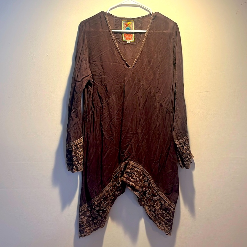 EUC Lovely JOHNNY WAS Tunic - M